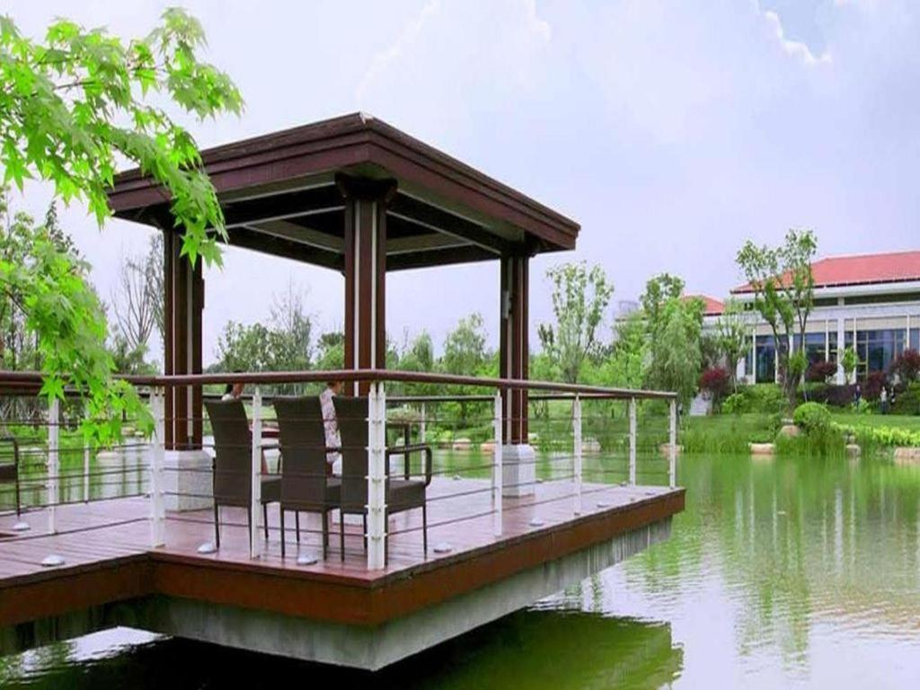 Suzhou Jinji Lake Grand Hotel Exterior foto